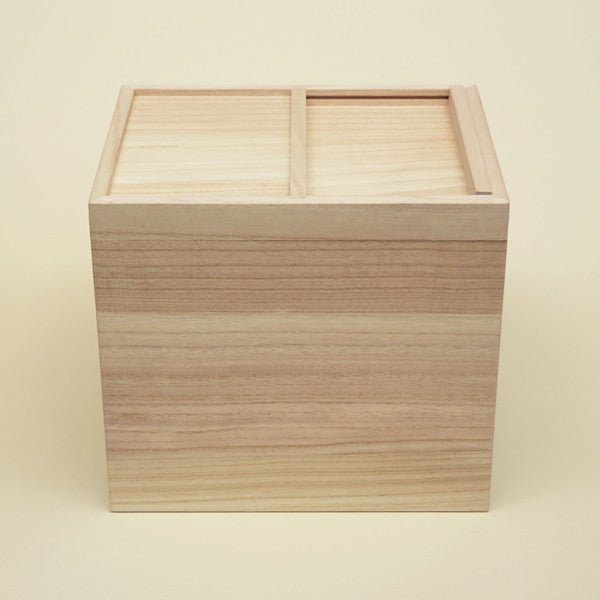 Azmaya Wooden Rice Bin5kg