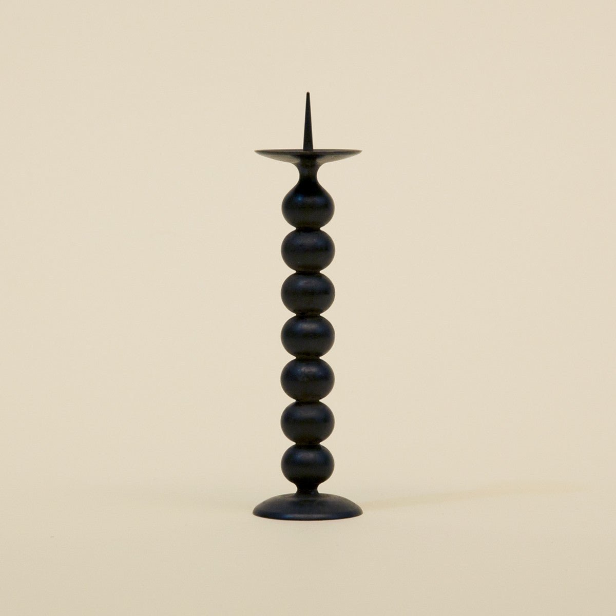 Brass Candle Holder - Black