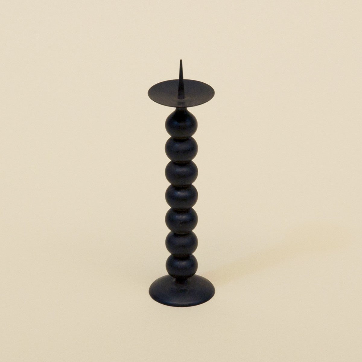 Brass Candle Holder - Black