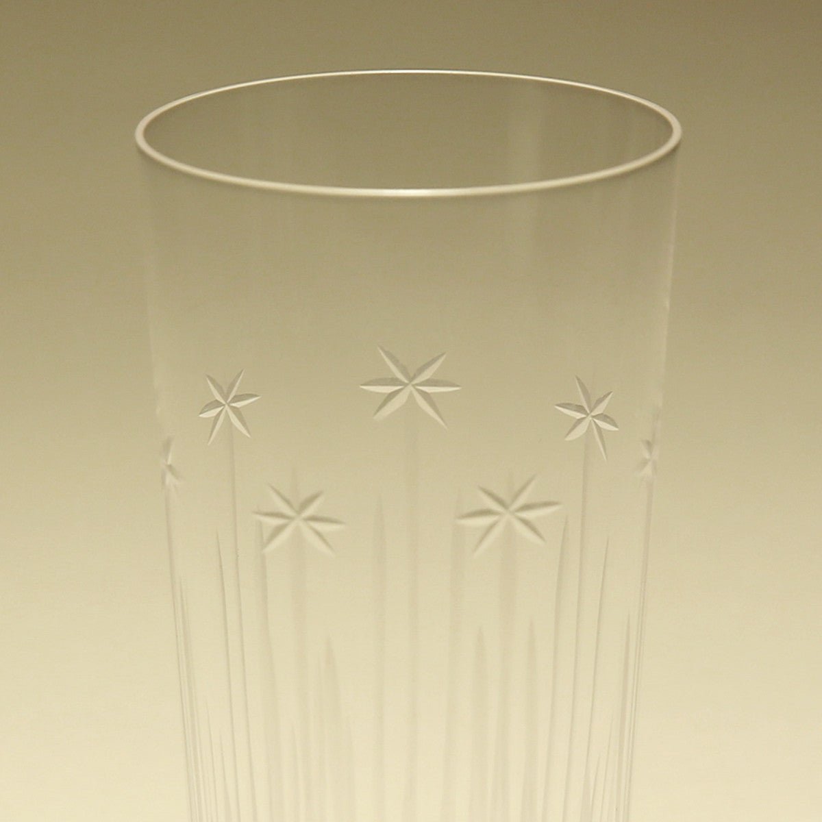Etched Drinking Glass - Star5oz