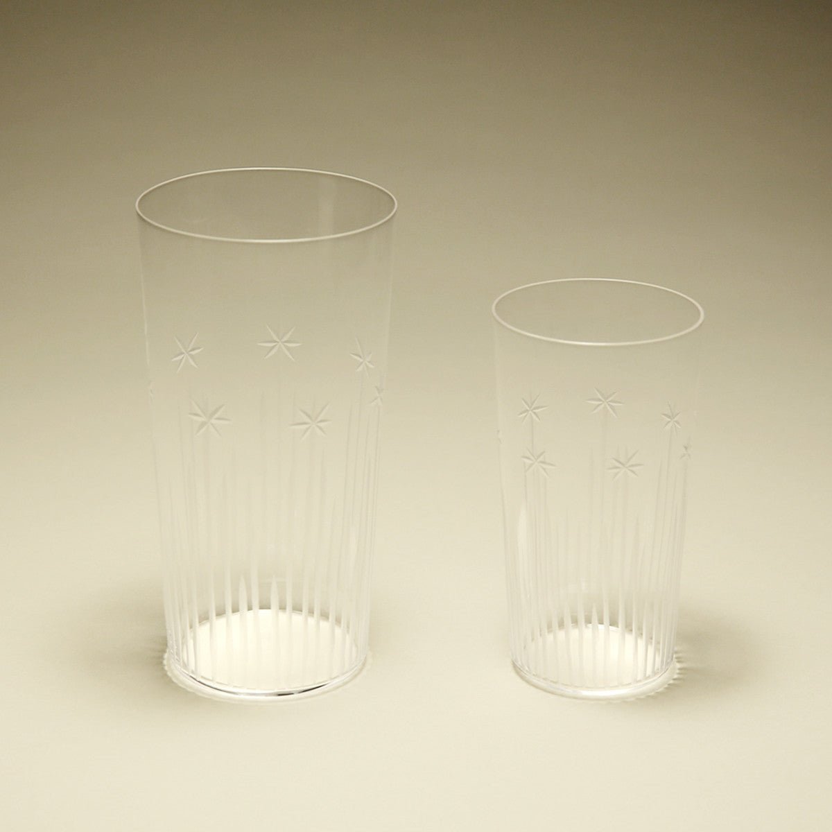 Etched Drinking Glass - Star5oz