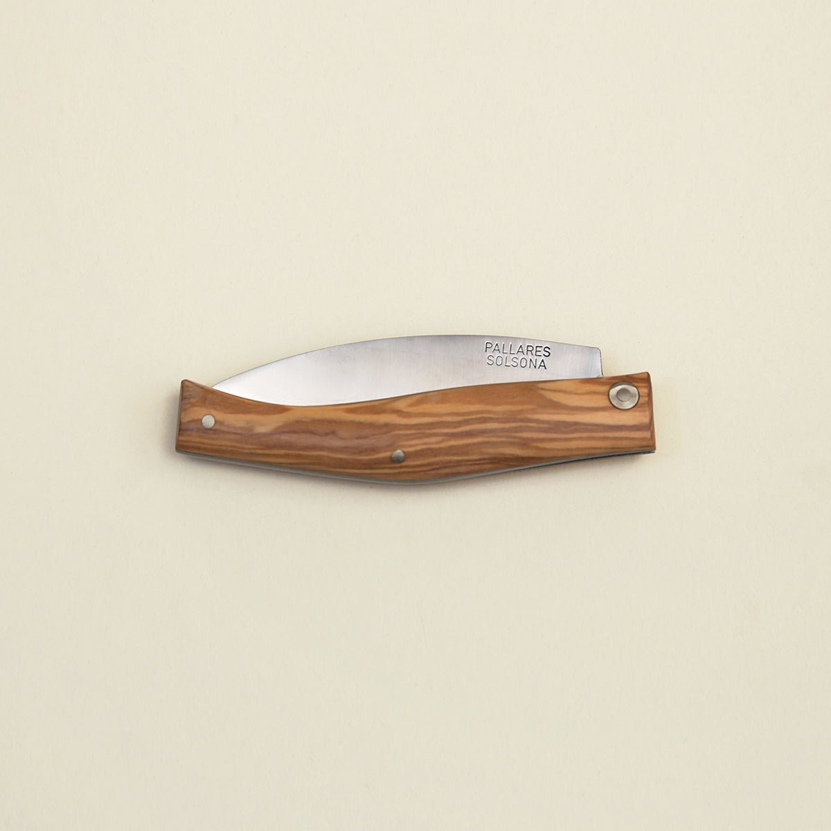Folding Knife - Olive Wood