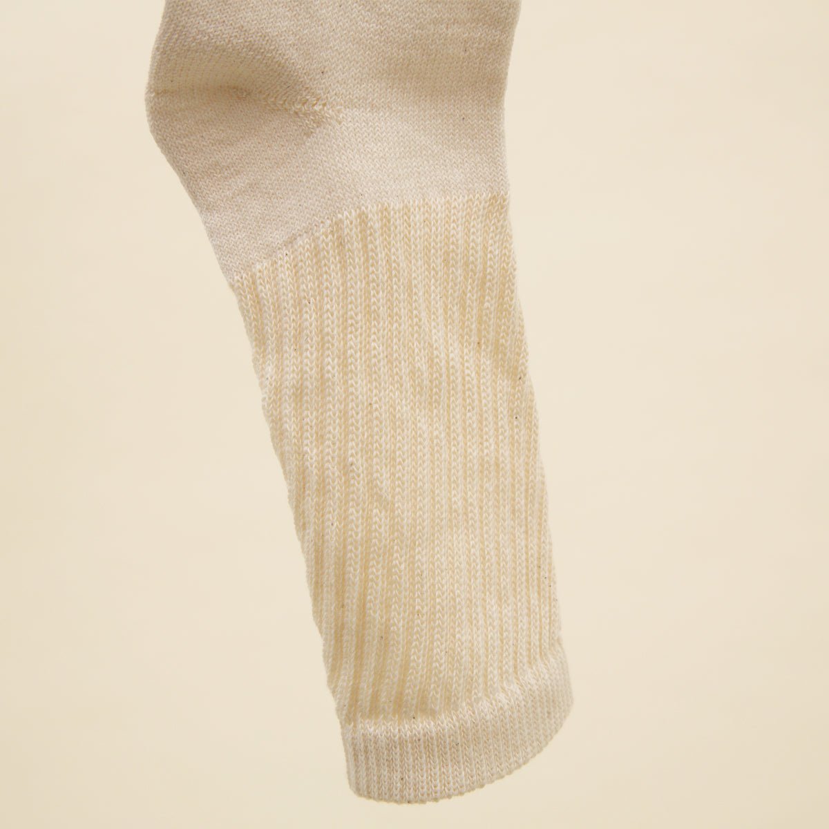 FoxFibre® Organic Cotton Crew Socks - CreamCream / Crew / Small
