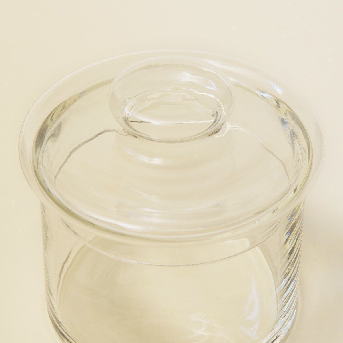 Glass Canister with Lid - S