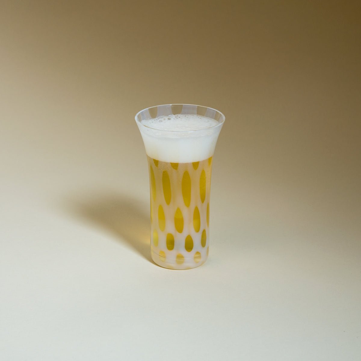Opal Beer Glass - Circles