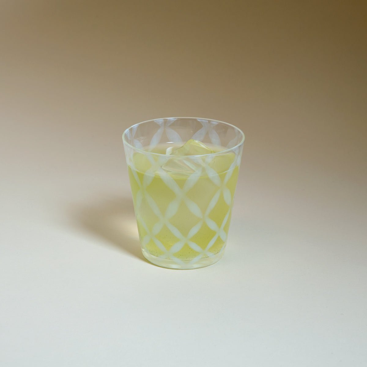 Opal Drinking Glass - Lattice