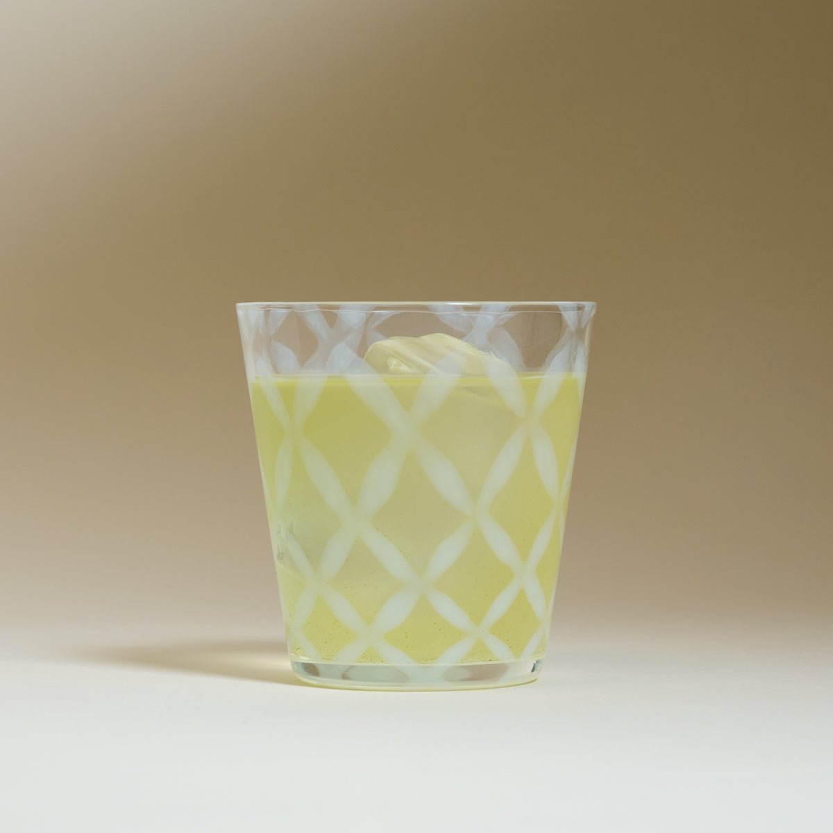 Opal Drinking Glass - Lattice