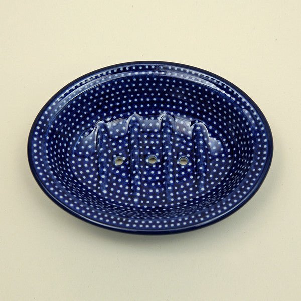 Polish Soap Dish - Small Dots