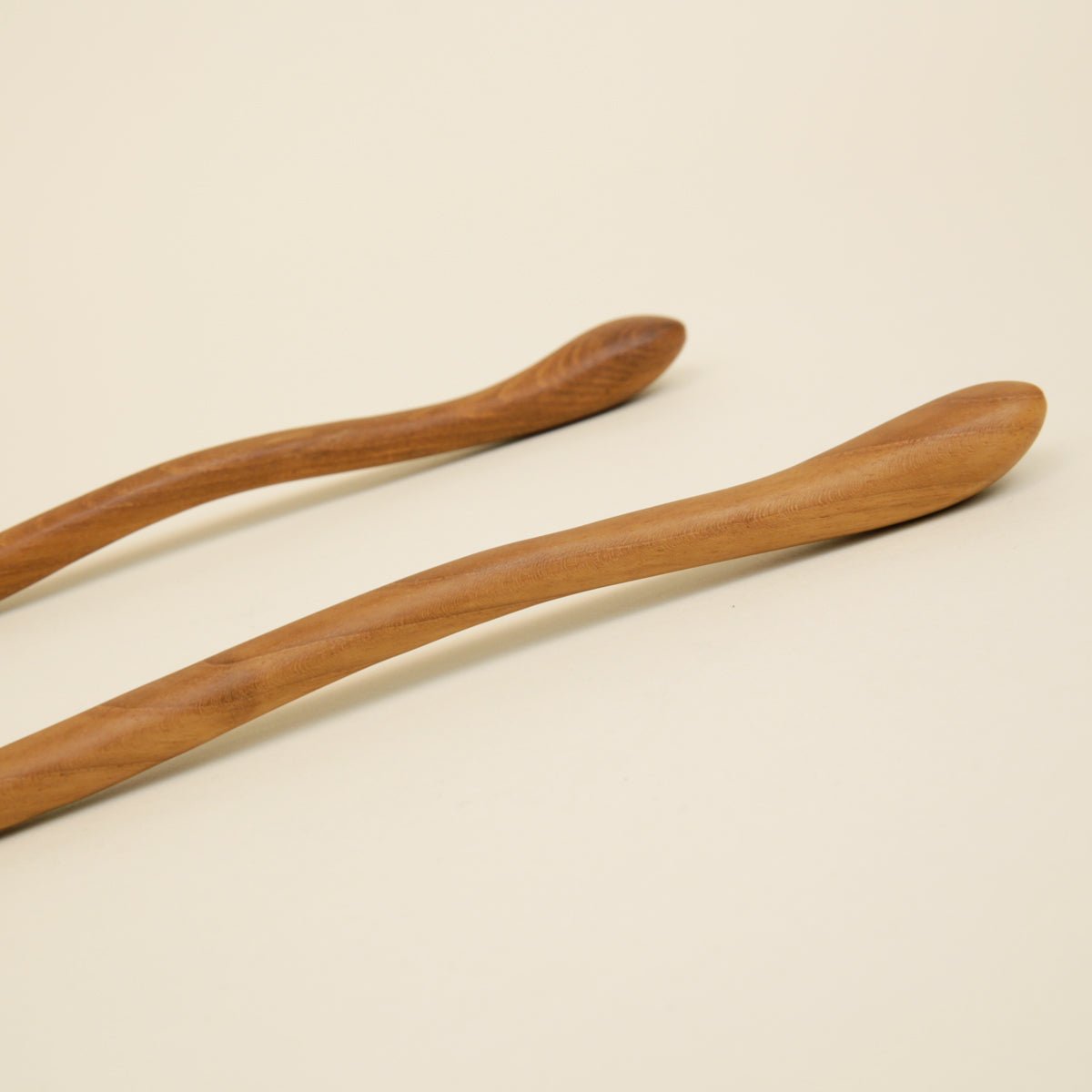 Teak Servers - Water Style